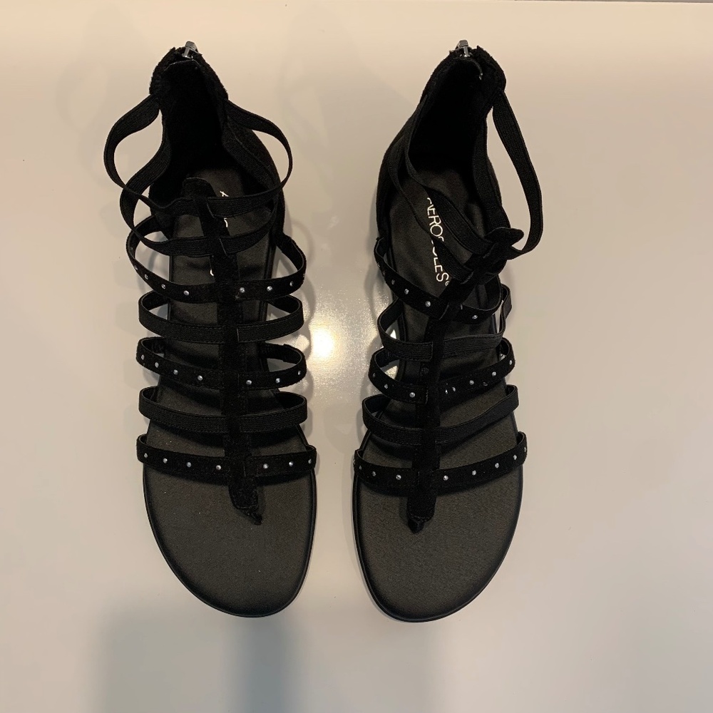 Aerosoles Black Sandals Size 11